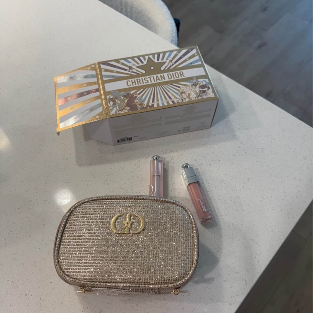Dior Gold and Pink Accessory Set ***SOLD